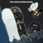 Helmet, Gloves and Pads
